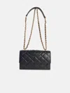 Tory Burch 'fleming' Small Black Leather Crossbody Bag