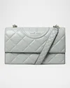 Tory Burch Small Fleming Diamond Quilted Leather Convertible Shoulder Bag