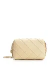 Tory Burch Fleming Small Crossbody Bag Crossbody Bags Beige