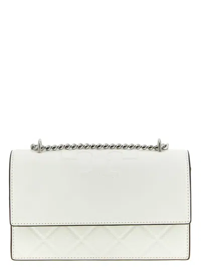 Tory Burch Fleming Small Crossbody Bag In White