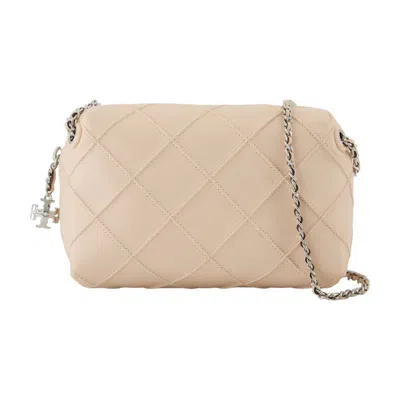 Tory Burch Fleming Soft Leather Crossbody Bag In Pink