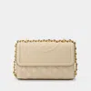 Tory Burch Bob Asymetrisch Aus Canvas Gelb In Beige