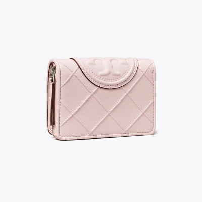 Tory Burch Fleming Soft Bi-fold Wallet In Cotton Candy