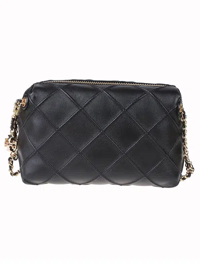 Tory Burch Fleming Soft Crossbody Bag In Black