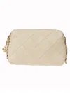Tory Burch Fleming Soft Crossbody Bag In White