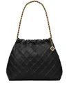 Tory Burch Fleming Bag In Very Soft Leather In Black