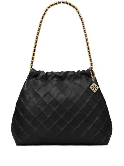 TORY BURCH FLEMING SOFT LEATHER HOBO BAG