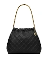 Tory Burch Fleming Soft In Black/gold