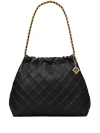 Tory Burch Fleming Bag In Very Soft Leather In Black