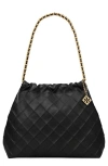 Tory Burch Fleming Bag In Very Soft Leather In Black