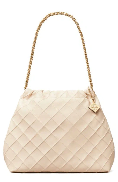 TORY BURCH TORY BURCH FLEMING SOFT QUILTED LEATHER HOBO BAG