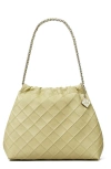TORY BURCH FLEMING SOFT QUILTED LEATHER HOBO BAG
