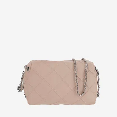 Tory Burch Fleming Soft Leather Crossbody Bag In Pink