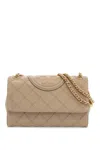 Tory Burch Fleming Soft Shoulder Bag In Neutro