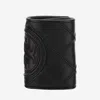Tory Burch Fleming Soft Small Flap Wallet In Black