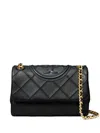 Tory Burch Fleming Soft Convertible Shoulder Bag In Black