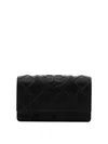 TORY BURCH TORY BURCH "FLEMING SOFT" WALLET WITH CHAIN