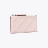 Tory Burch Fleming Soft Zip Card Case In Cotton Candy