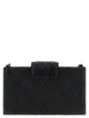 Tory Burch Fleming Mini Chain Wallet In Black