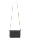 Tory Burch Fleming Wallet In Black