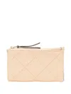 Tory Burch Fleming Wallet In Neutral