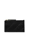 Tory Burch Fleming Cardholder In Black
