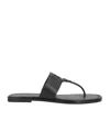 Tory Burch Flip Flops In Black
