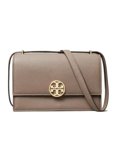 Tory Burch Flip Shoulder Bag In Brown