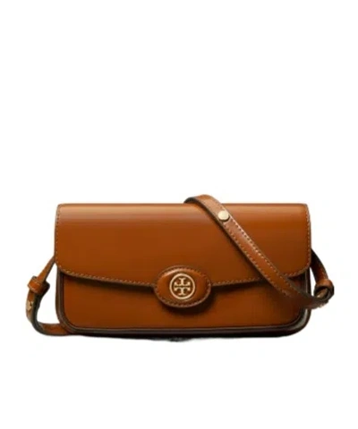 TORY BURCH TORY BURCH ROBINSON SPAZZOLATO RECTANGULAR SHOULDER BAG