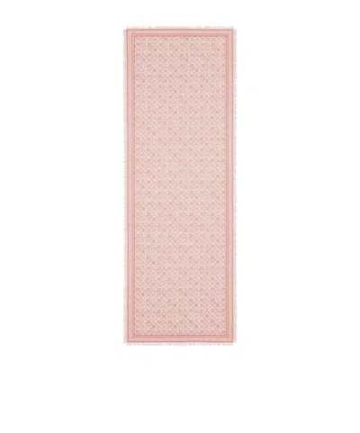 Tory Burch Floral Scarf In Pink