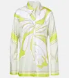 Tory Burch Printed Silk Tunic In Multicoloured