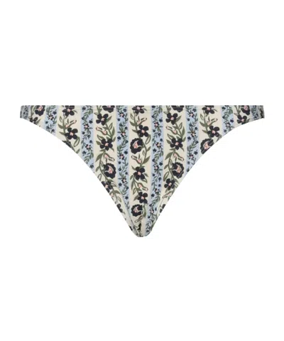 Tory Burch Floralprinted Swimsuit In Multi