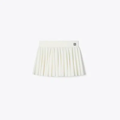 Tory Burch Flounce Jersey Tennis Skirt In Neutral