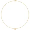 Tory Burch Flower Pendant Necklace In Tory Gold/new Ivory