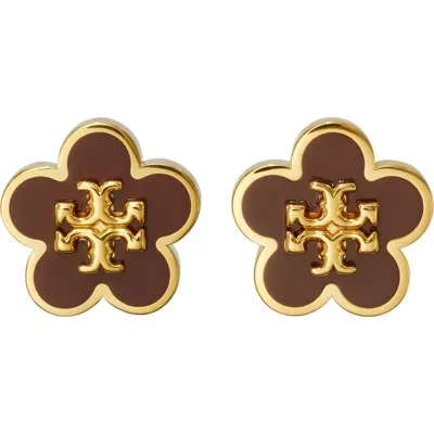 Tory Burch Flower Stud Earrings