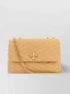 TORY BURCH FOLDOVER QUILTED SHOULDER BAG WITH CHAIN STRAP