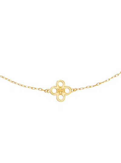 Tory Burch Forget Me Necklace In Transparent