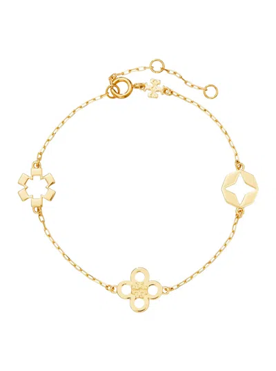 Tory Burch Forget Me Not Bracelet In Yellow