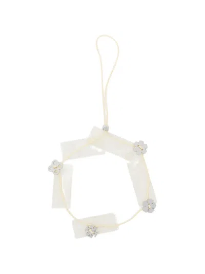 Tory Burch Forget Me Not Bracelet In White