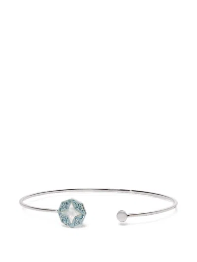 Tory Burch Forget Me Not Cuff Bracelet In Pink