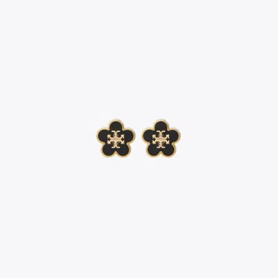 Tory Burch Forget Me Not Enamel Stud Earrings In Multi