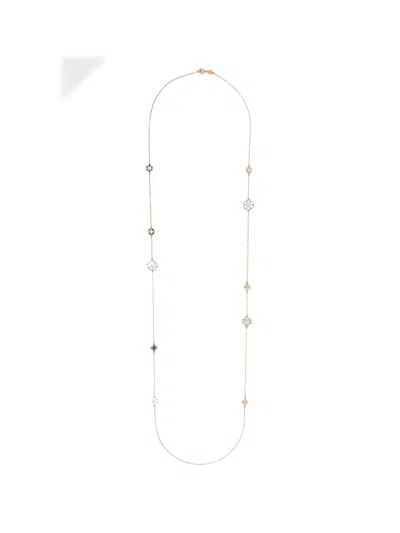 Tory Burch Forget Me Not Necklace In Gold