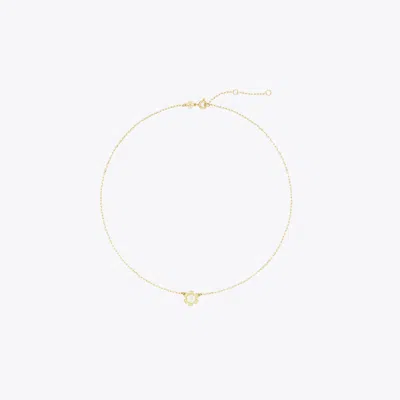 Tory Burch Forget Me Not Pendant Necklace