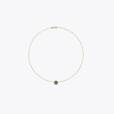 Tory Burch Forget Me Not Pendant Necklace In Multi