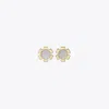 Tory Burch Mother-of-pearl Flower Stud Earrings