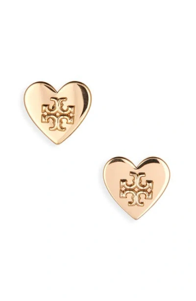 Tory Burch Forget Me Not Stud Earrings In Gold