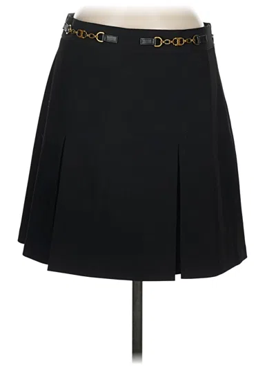 Pre-owned Tory Burch Formal Skirt In Black