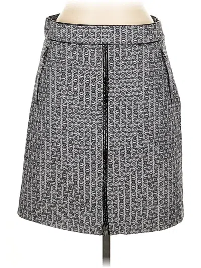 Pre-owned Tory Burch Formal Skirt In Gray