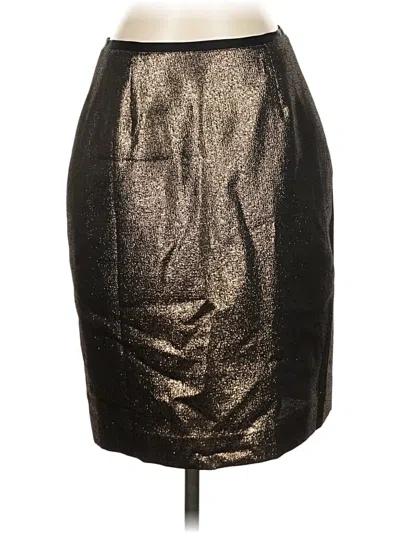 Pre-owned Tory Burch Formal Skirt In Silver