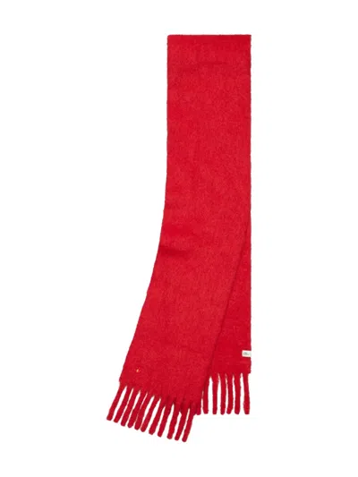 Tory Burch Fringed Scarf In Brown
